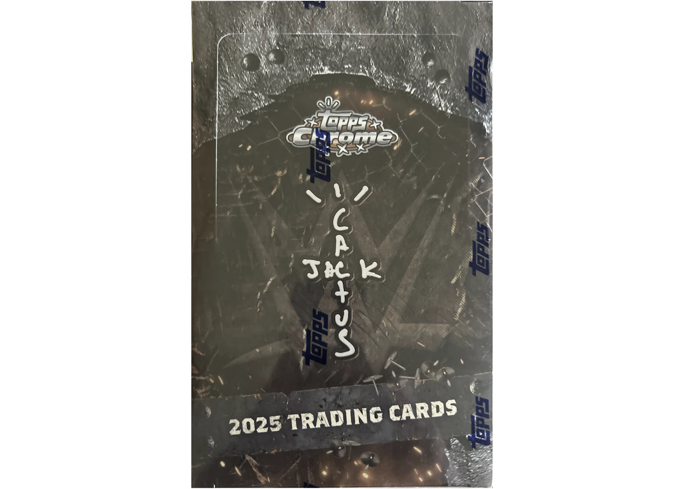 2025 Topps Chrome x Cactus Jack Travis Scott Edition WWE Wrestling Hobby Box -1