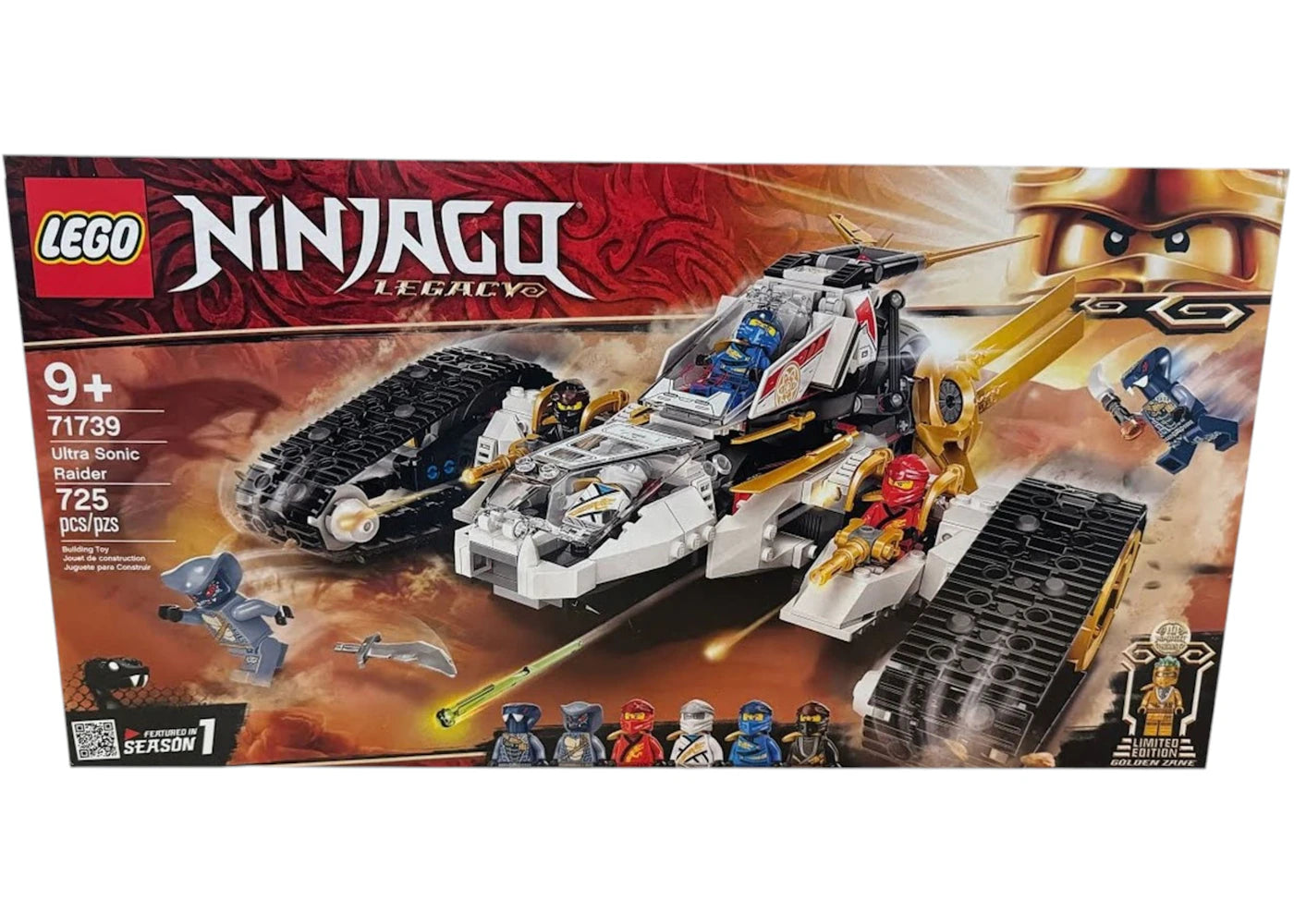 LEGO Ninjago Ultra Sonic Raider Set 71739 -1