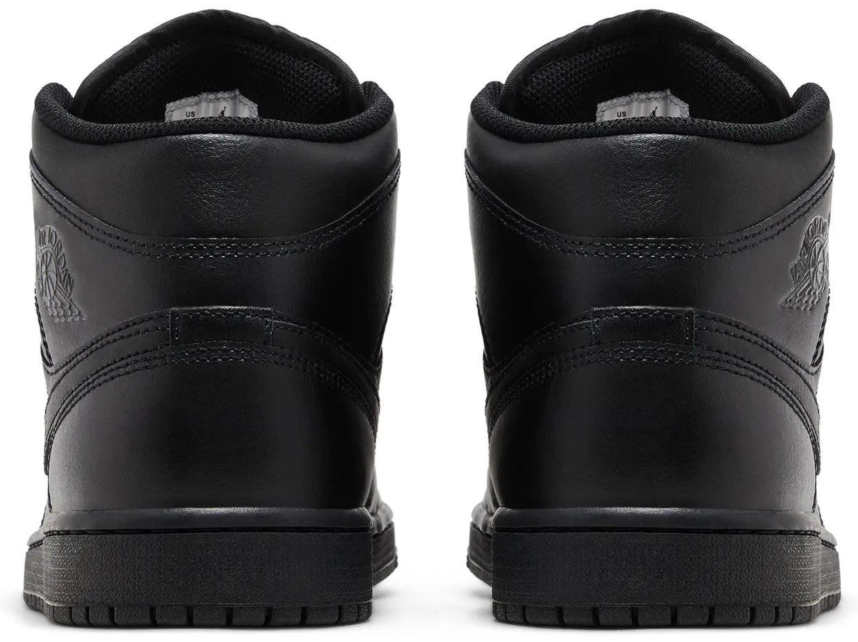 Air Jordan 1 Mid Triple Black