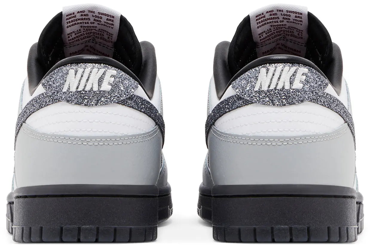 Nike Dunk Low LX Glitter Swoosh White Light Smoke Grey (W)