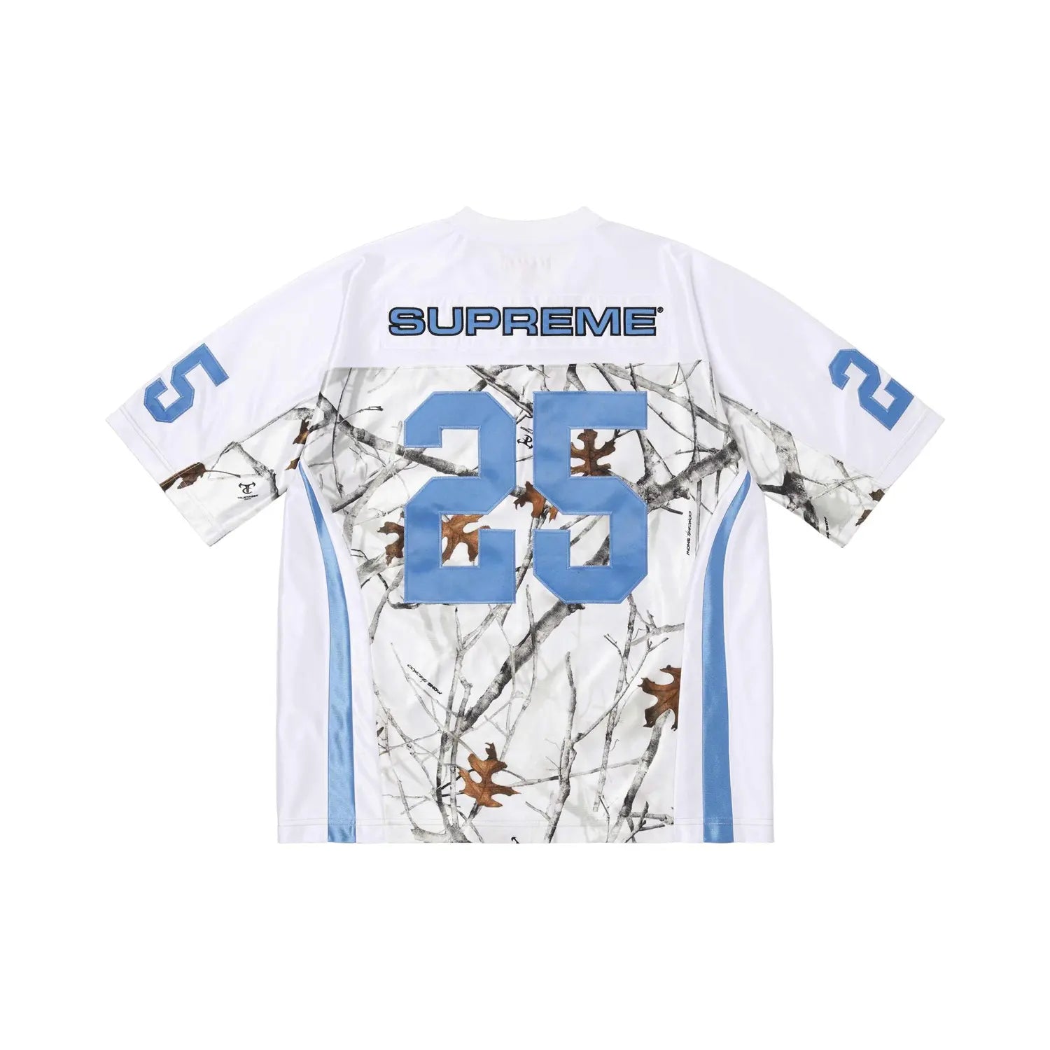 Back Supreme Breast Cancer Awareness Football Jersey White