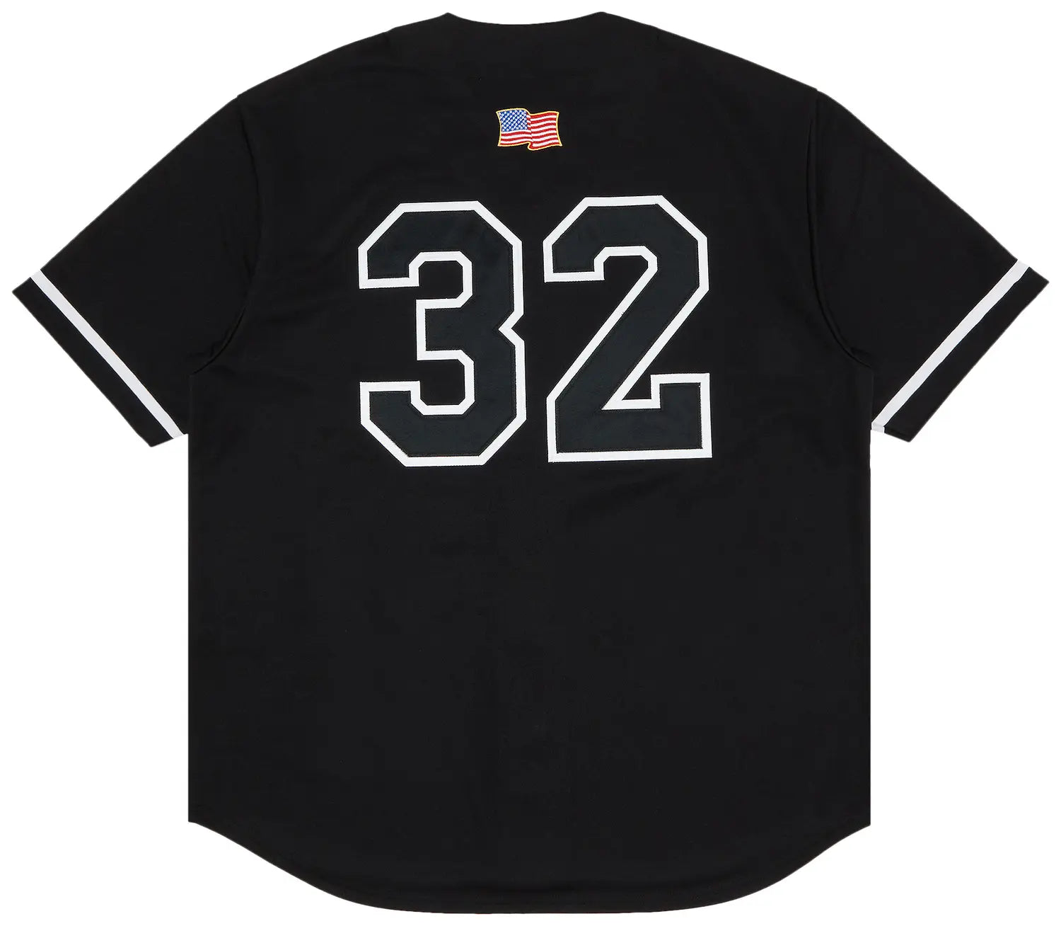 Back Supreme Swords Baseball Jersey Black