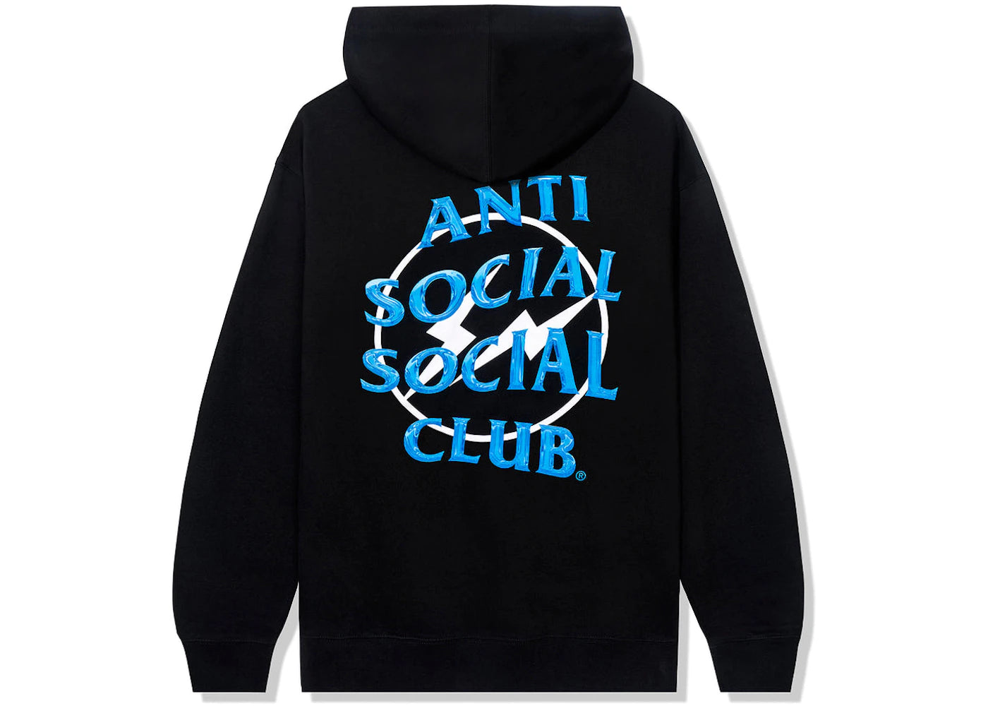 Anti Social Social Club x Fragment Precious Petals Hoodie (FW22) Black Blue -1