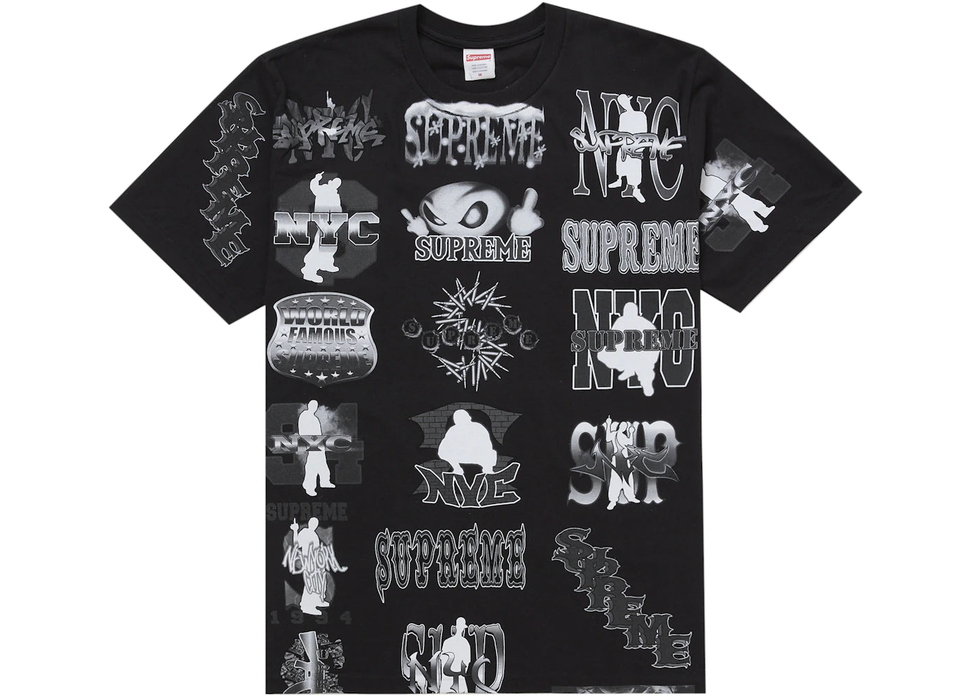 Supreme Flash Tee Black -1
