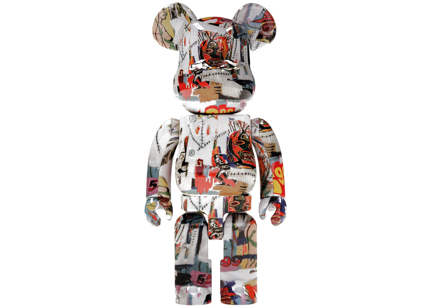 Bearbrick Andy Warhol x JEAN-MICHEL BASQUIAT #4 400%-1