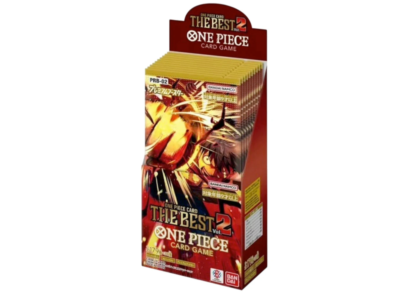 2025 Bandai One Piece The Best Vol. 2 (PRB-02) Booster Box -1