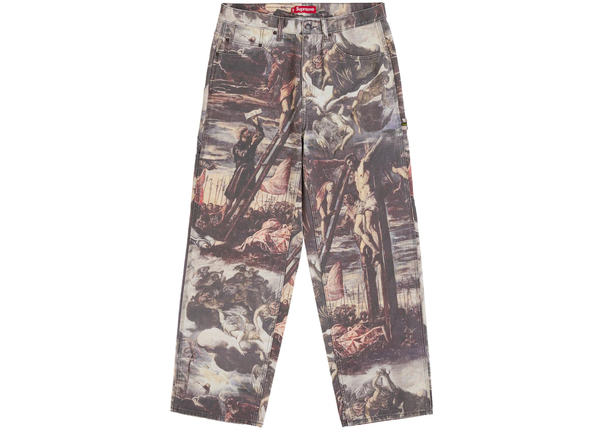 Supreme Painter Pant (FW26) Crucifixion Multicolor -1