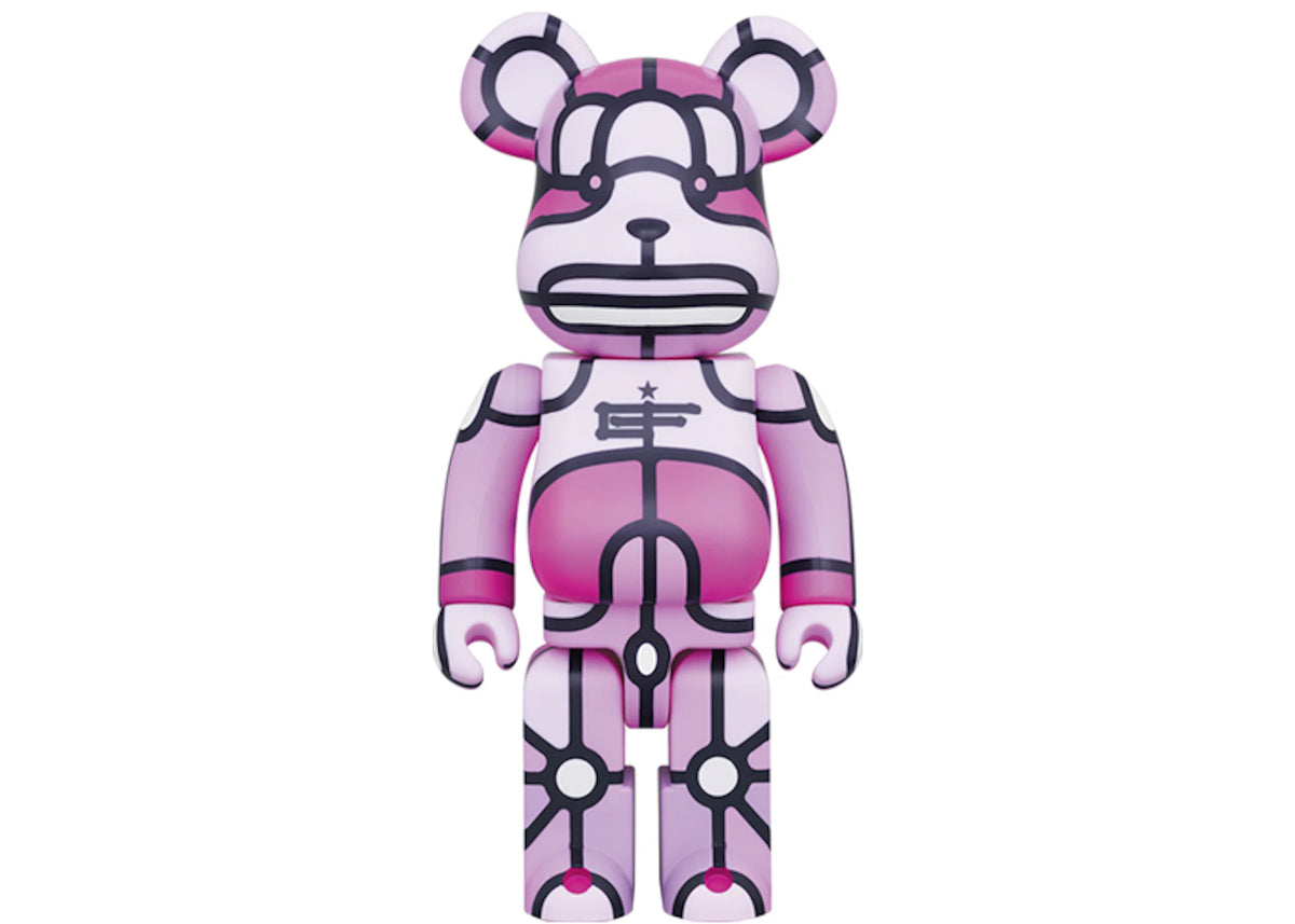 Bearbrick x XLARGE x David Flores 400% Purple -1