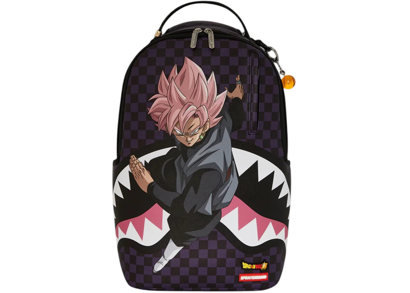 Sprayground Dragon Ball Rose Goku Black'S Wrath Backpack Multicolor -1