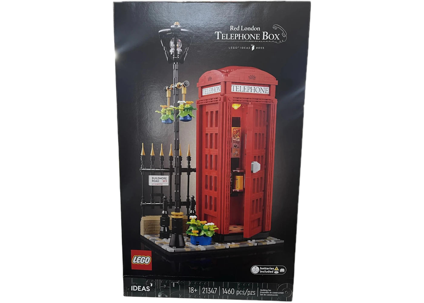 LEGO Ideas Red London Telephone Box Set 21347 -1