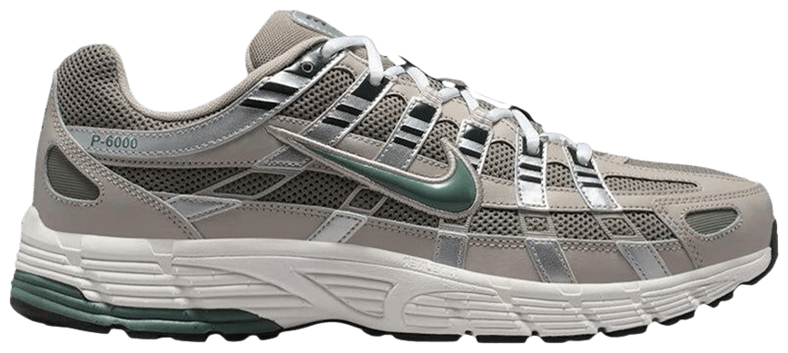Nike P-6000 Cream Silver Clay Green -1