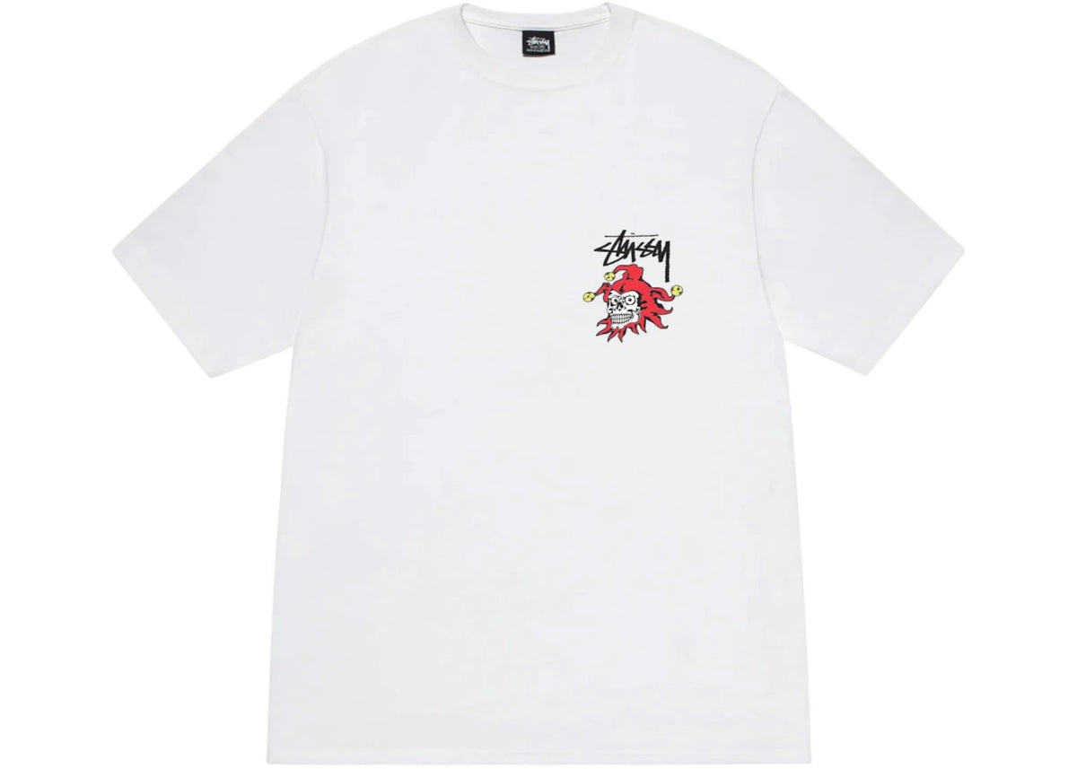 Stussy Joker Tee White -1
