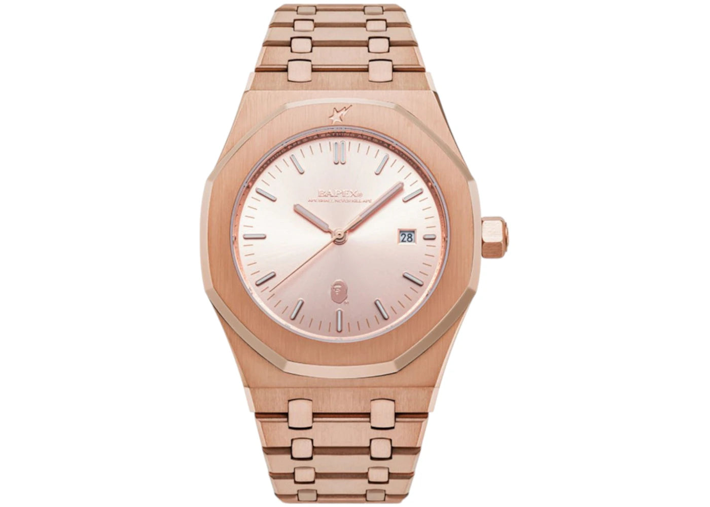 BAPE Type 9 BAPEX Watch (SS25) Pink -1
