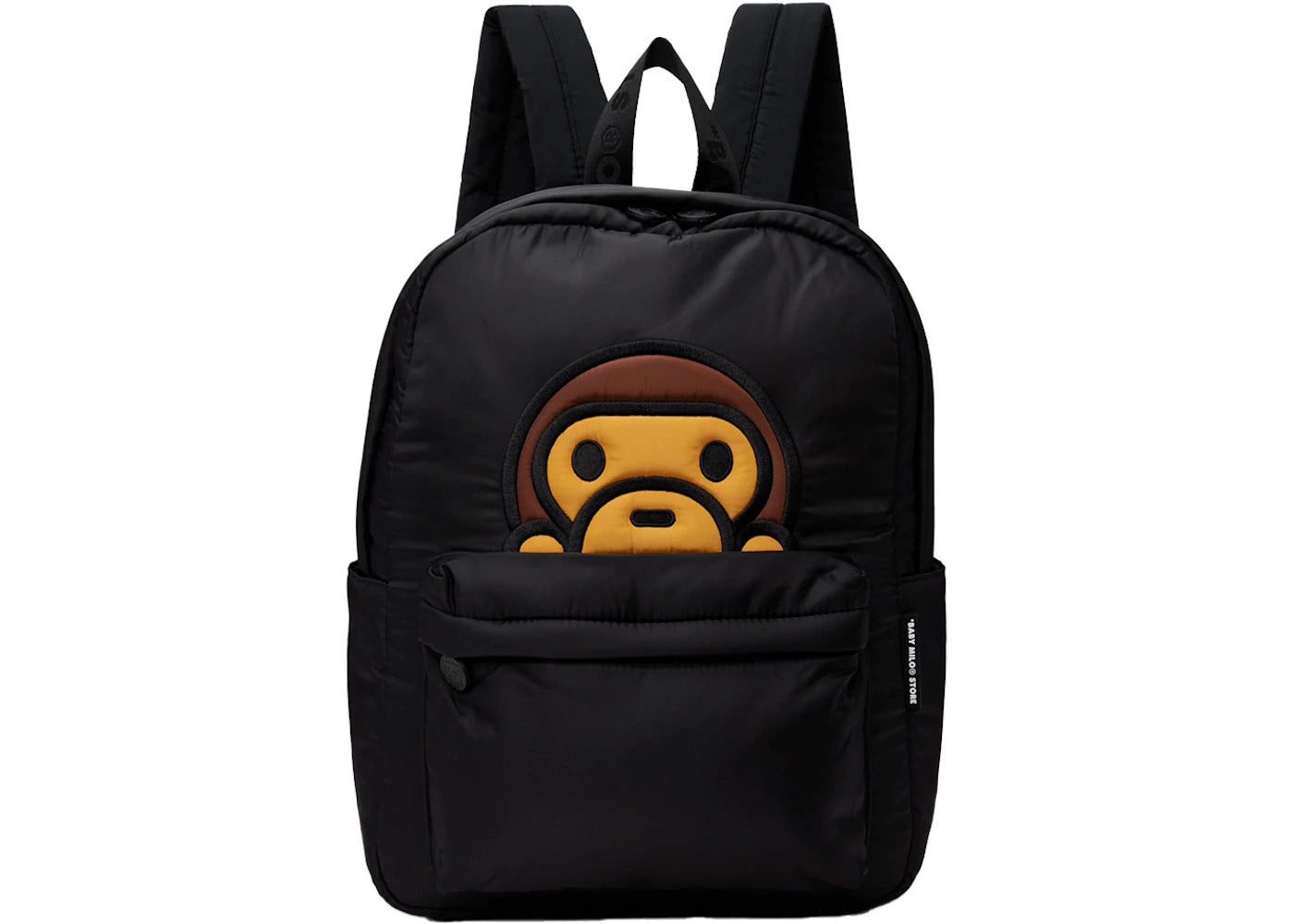 BAPE Baby Milo Soft Backpack Black -1