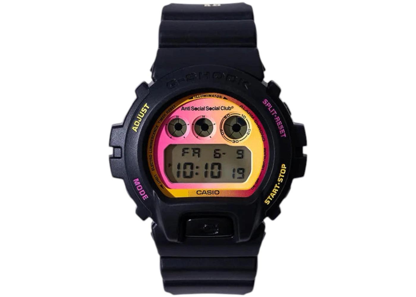 Anti Social Social Club x Casio G-Shock 6900 Watch Black -1
