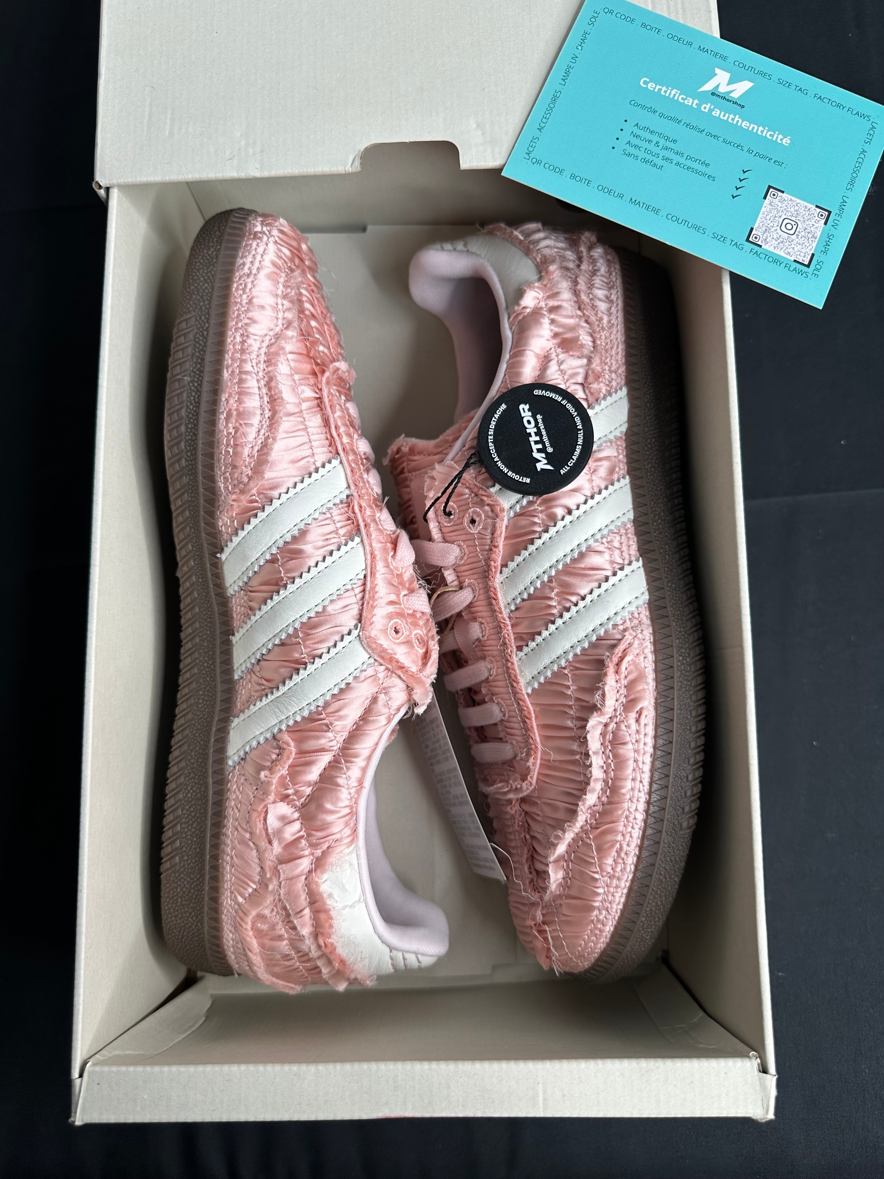 Caroline Hu x CLOT x adidas Samba "PINK"