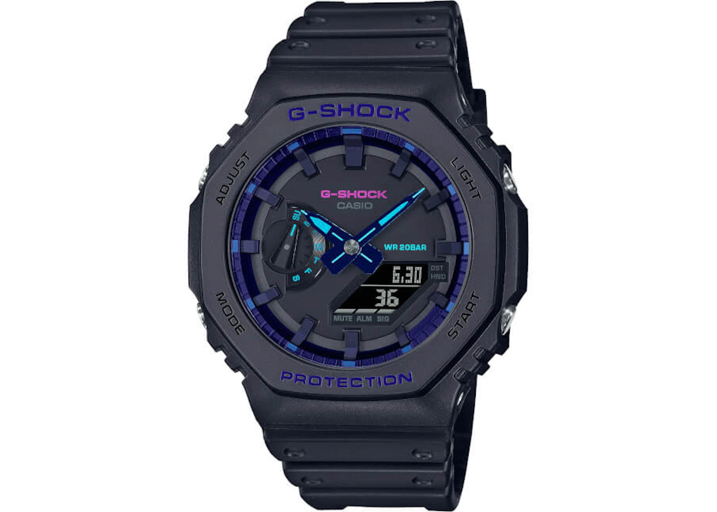 Casio G-Shock Virtual Blue GA-2100VB-1A