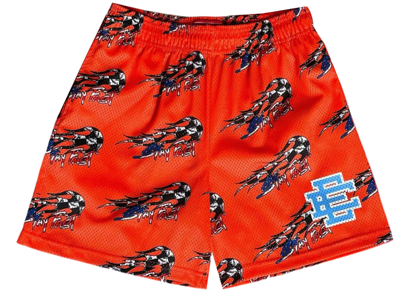 Eric Emanuel x Matty Boy EE Basic/Core Short Red -1