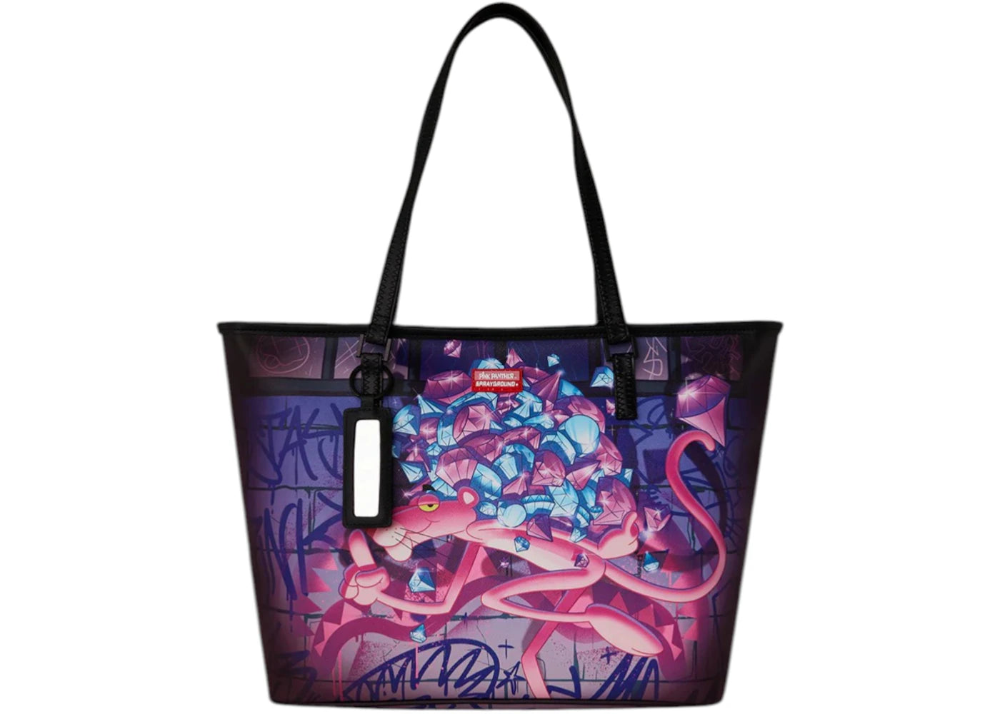 Sprayground Pink Panther Diamond Heist Tote Multicolor -1