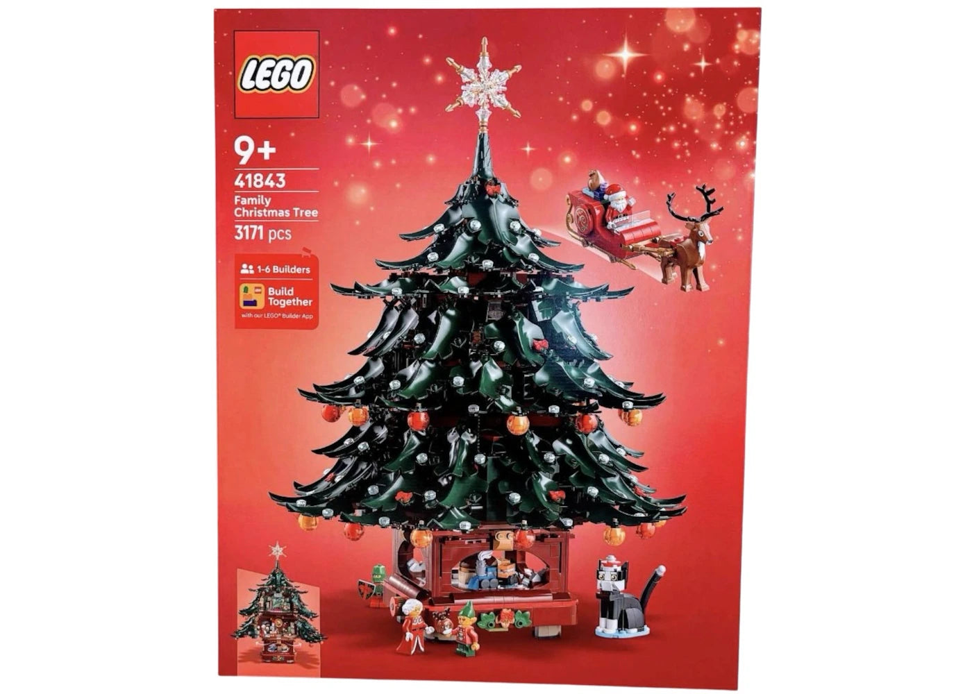 LEGO Icons Family Christmas Tree Decoration Set 41843 -1