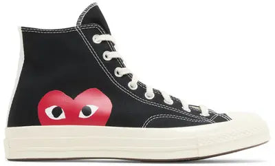 Converse Chuck Taylor All Star 70 Hi Comme des Garcons PLAY Black