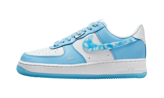 Nike Air Force 1 Low Nail Art White Blue (Women's) - MTHOR SHOP