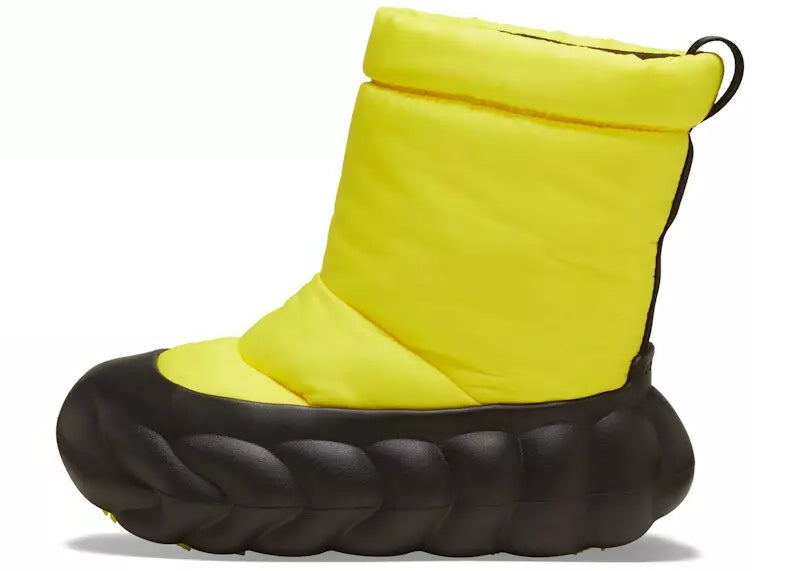 Crocs Overpuff Boot Cyber Yellow