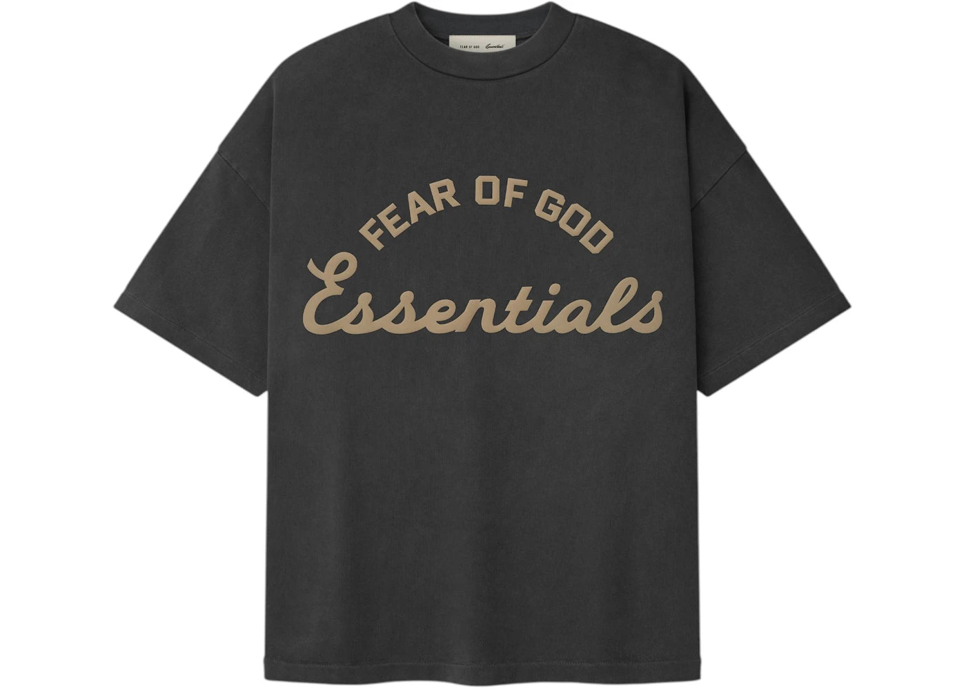 Fear of God Essentials Training 90's Short Sleeve Tee Faded Iron Grey -1