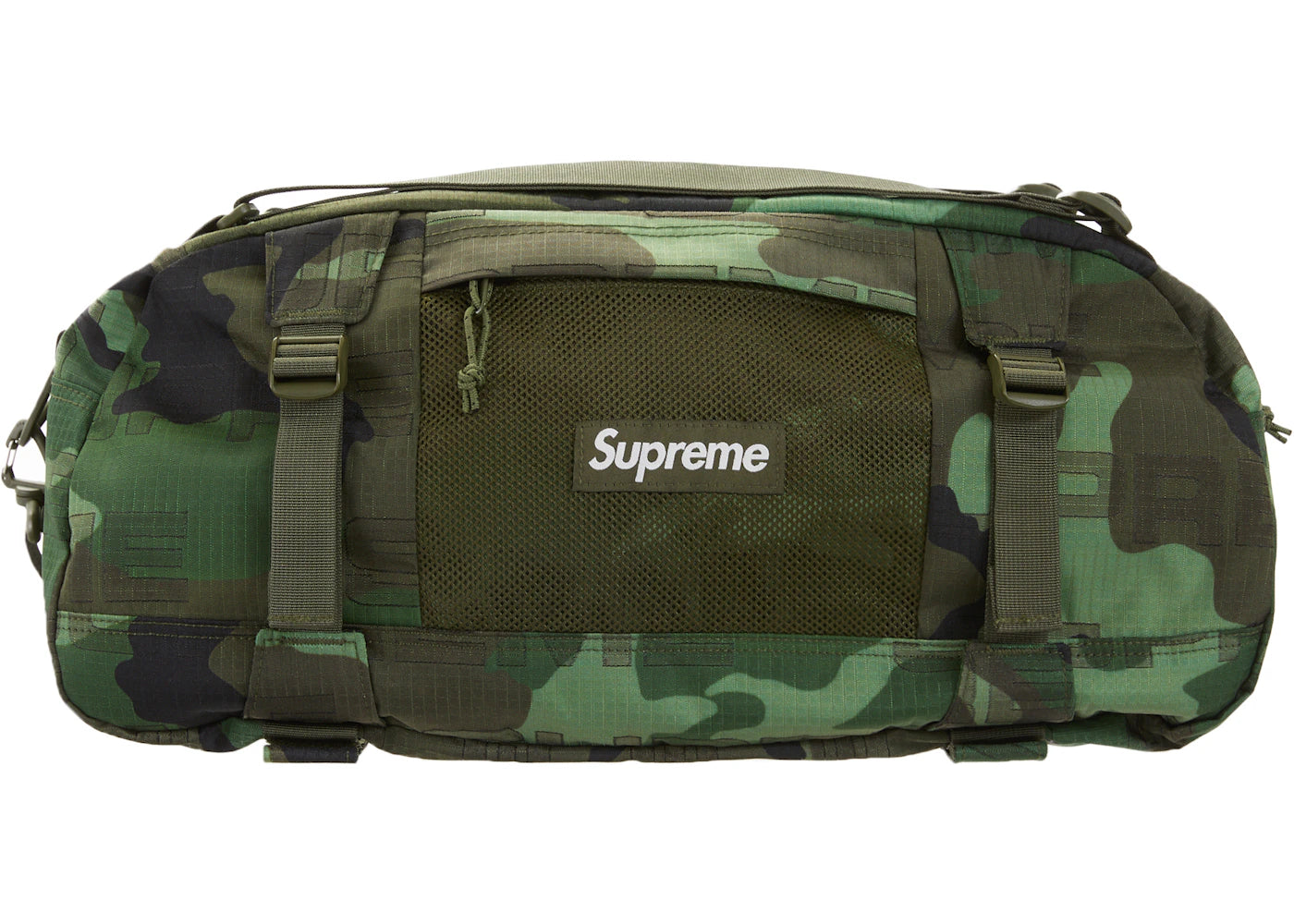 Supreme Duffle Bag (FW21) Woodland Camo -1