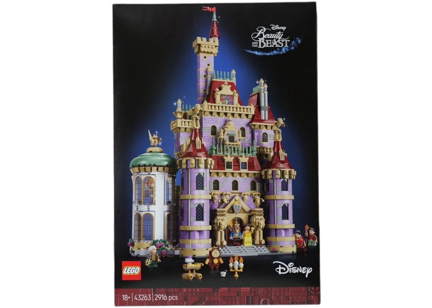 LEGO Disney Beauty and the Beast Castle Set 43263 -1