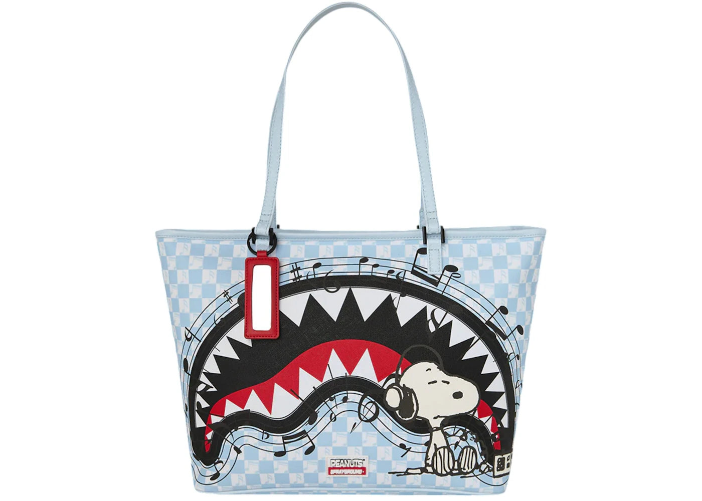 Sprayground Peanuts Snoopy Tuned Up & Tuned Out Tote Multicolor -1