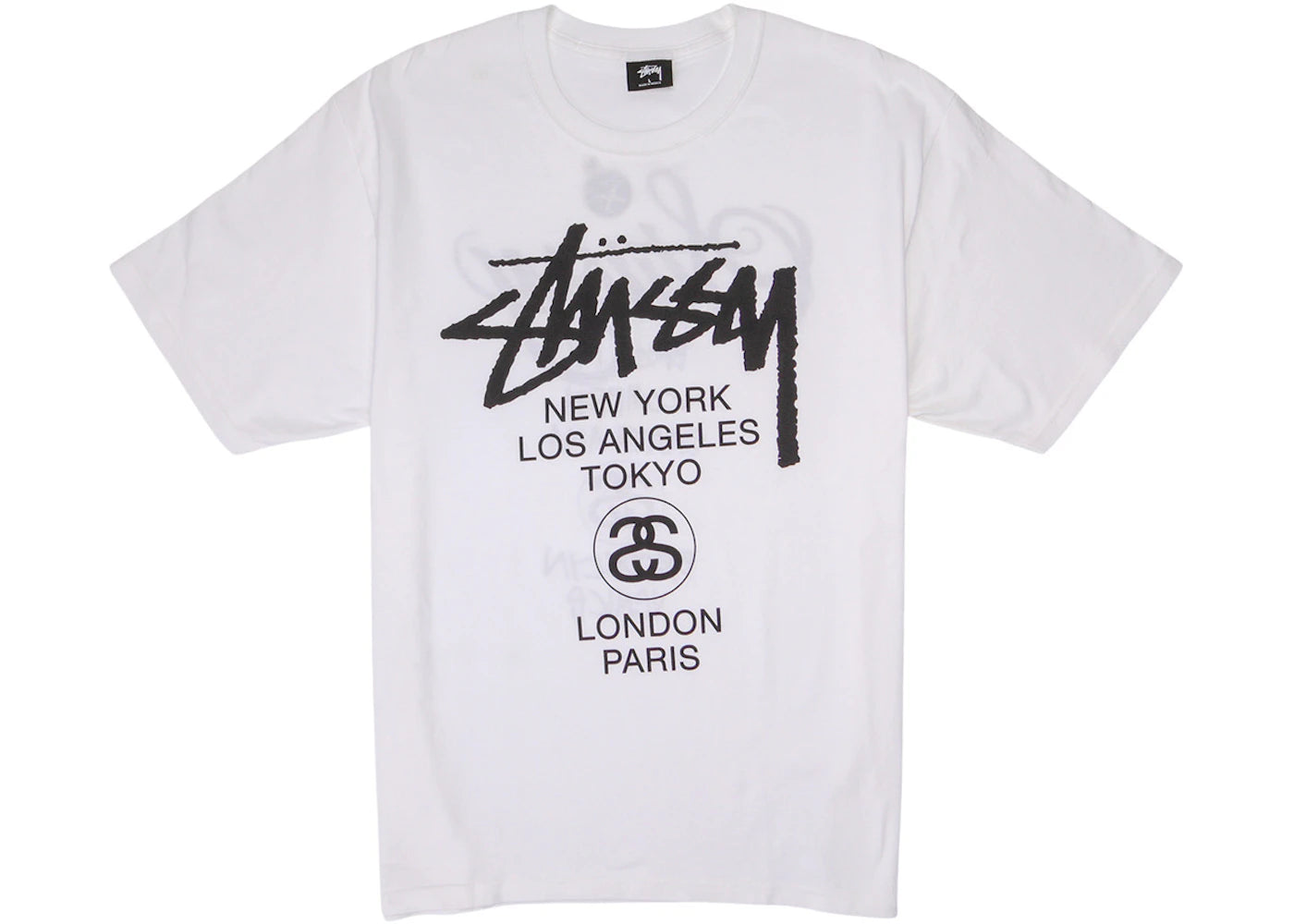 Stussy World Tour T-shirt White -1