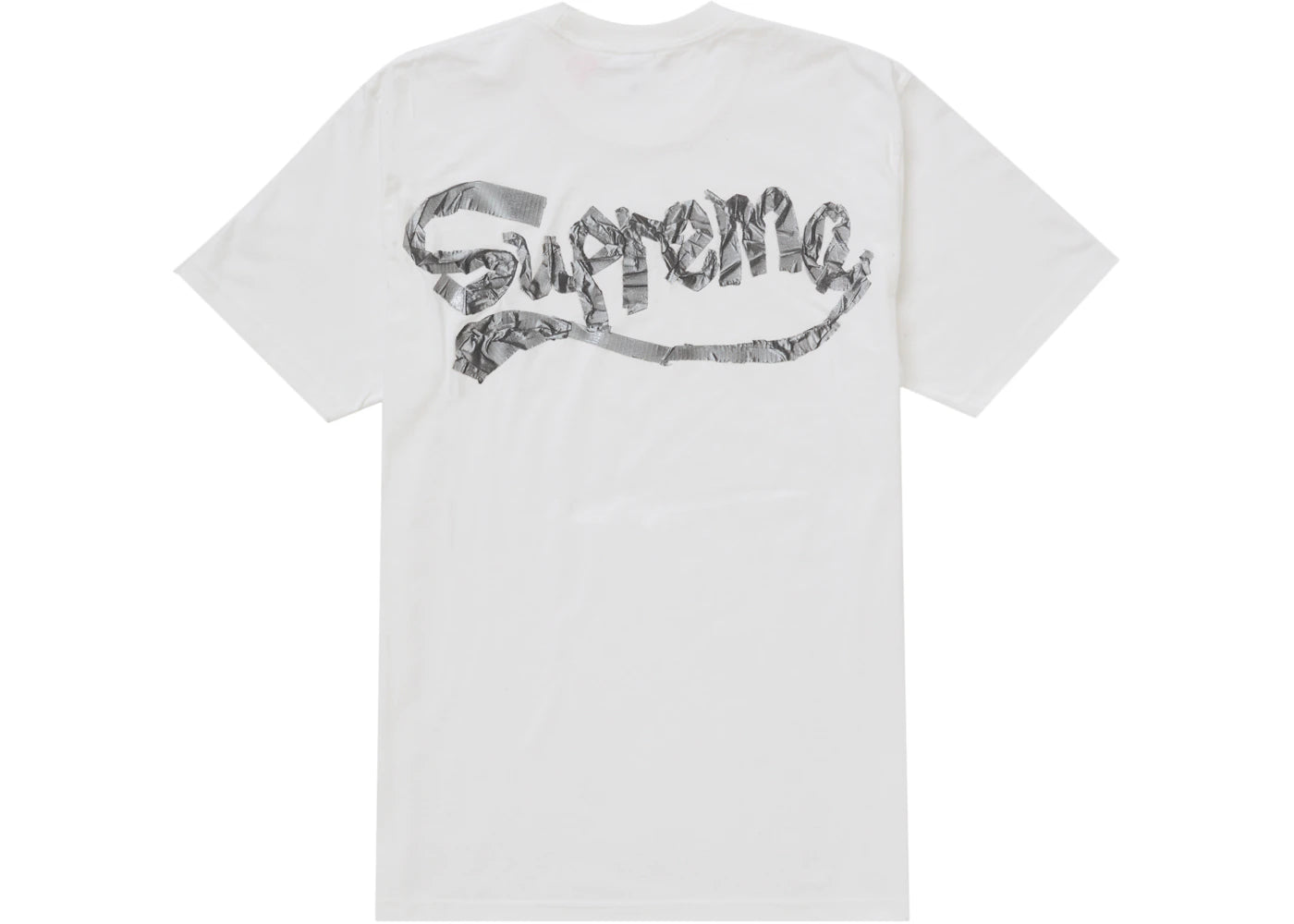 Supreme Tape Tee White -1