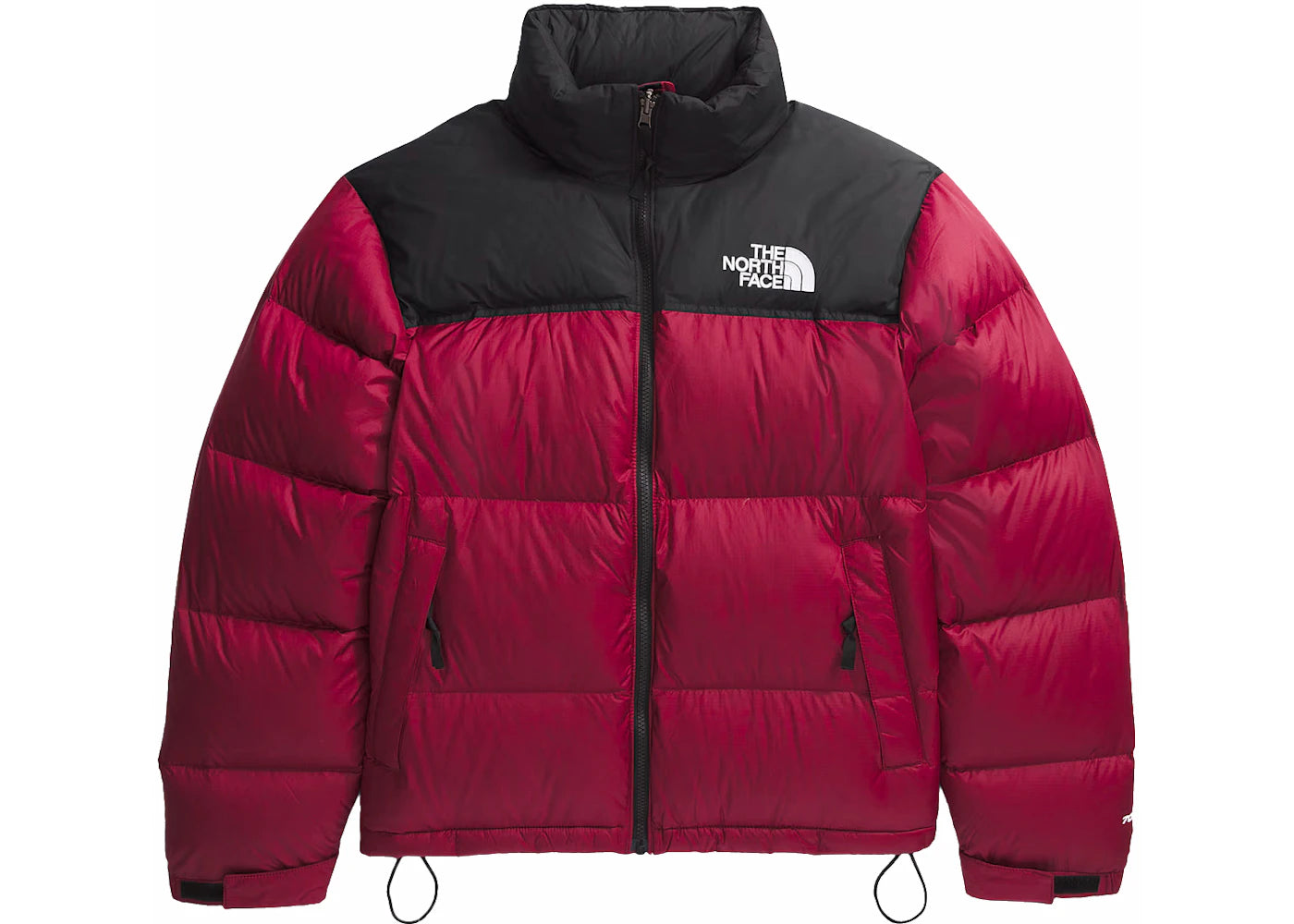 The North Face 1996 Retro Nuptse 700 Fill Packable Jacket Beetroot/TNF Black -1
