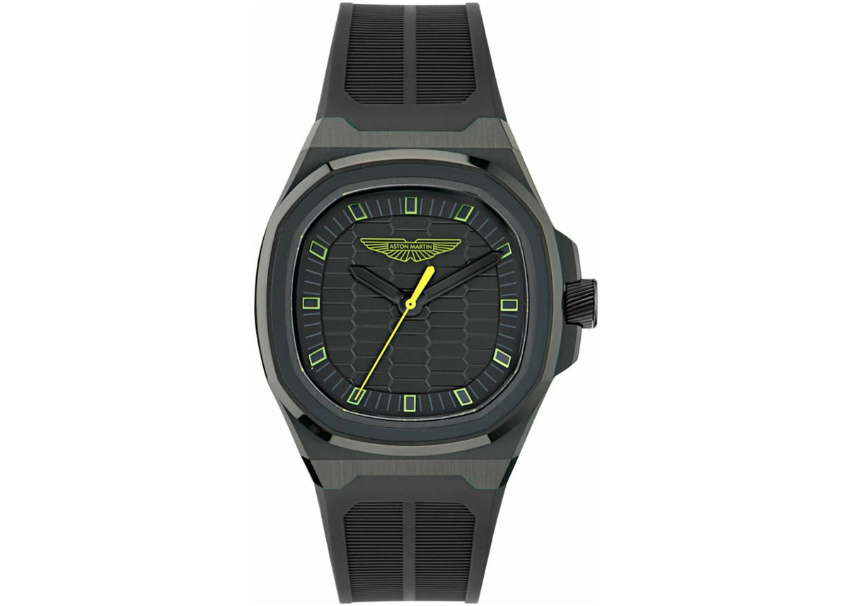 Aston Martin GPQ Silicone MTIG1F503 (Black Guilloche) -1