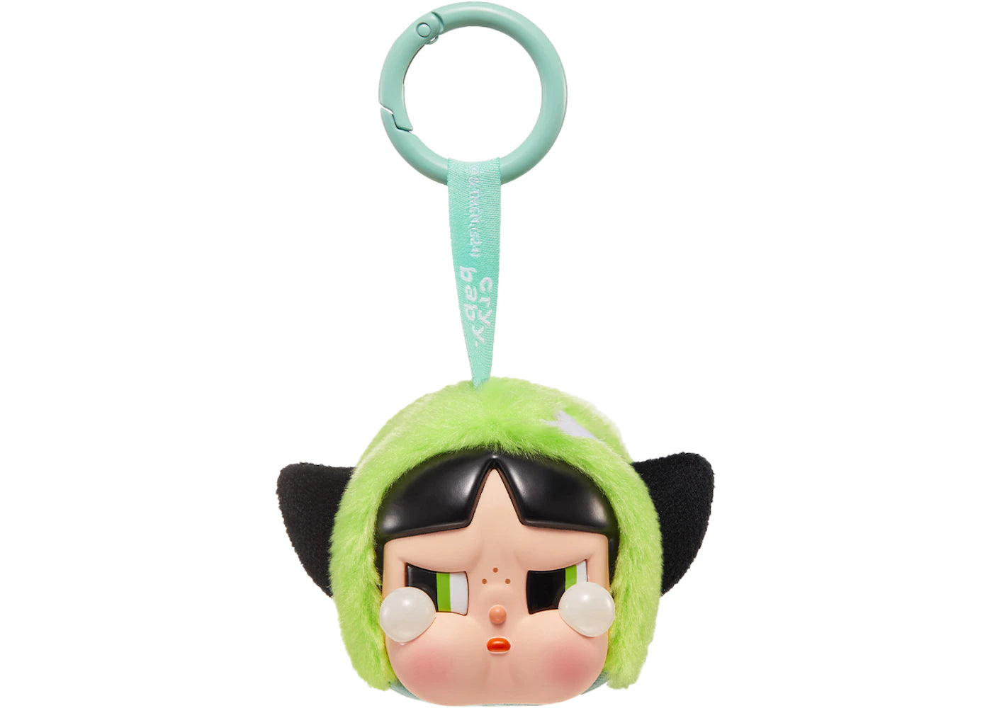Pop Mart CRYBABY x Powerpuff Girls Series Buttercup Vinyl Face Plush-1