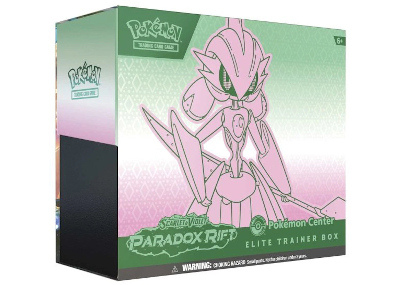 Pokémon TCG Scarlet & Violet Paradox Rift Iron Valiant Pokemon Center Elite Trainer Box -1