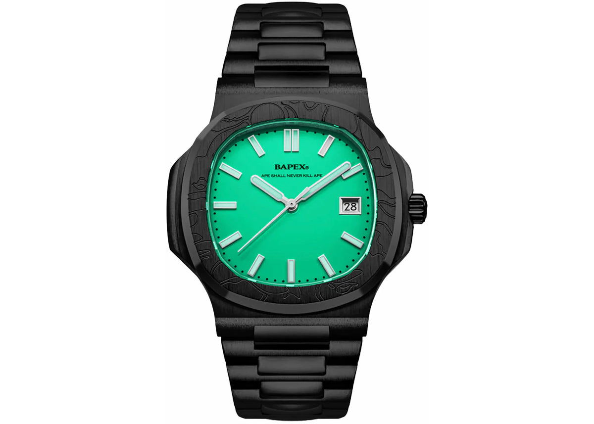 BAPE Type 10 BAPEX Watch Black -1