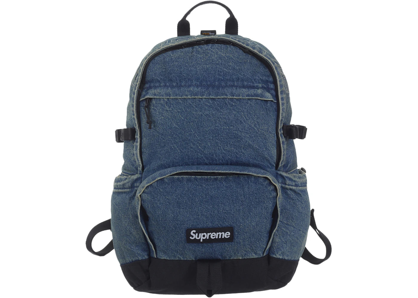 Supreme Denim Backpack Washed Indigo -1