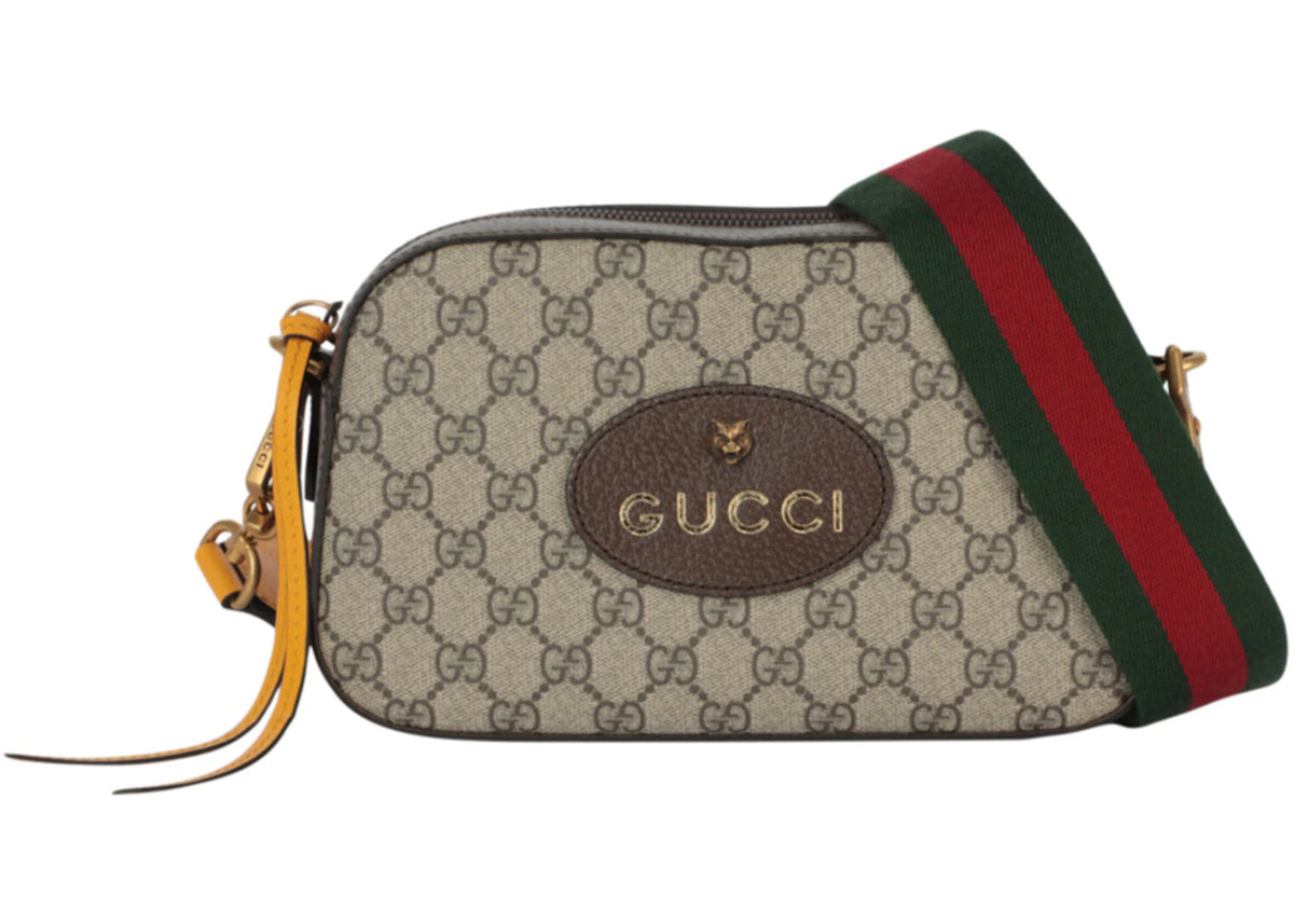 Gucci Neo Vintage Small Messenger Bag Beige/Ebony Multi -1