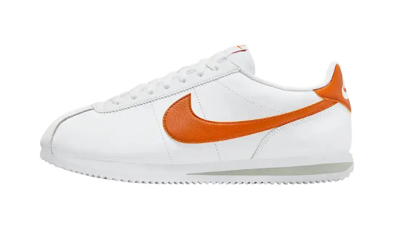 Nike Cortez White Campfire Orange - MTHOR SHOP