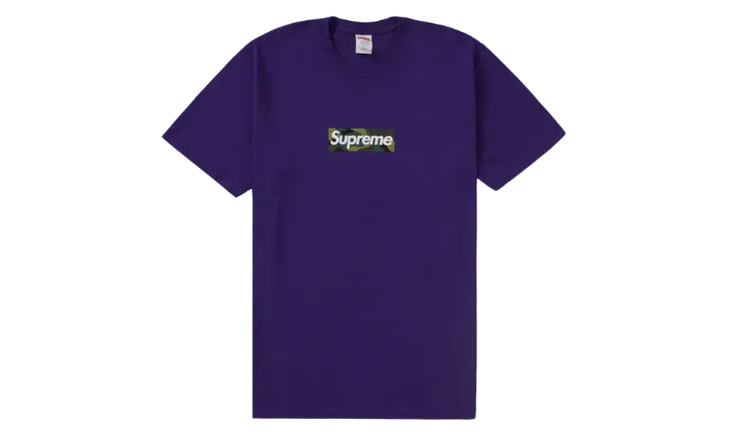 Supreme Box Logo Tee (FW23) Purple - MTHOR SHOP