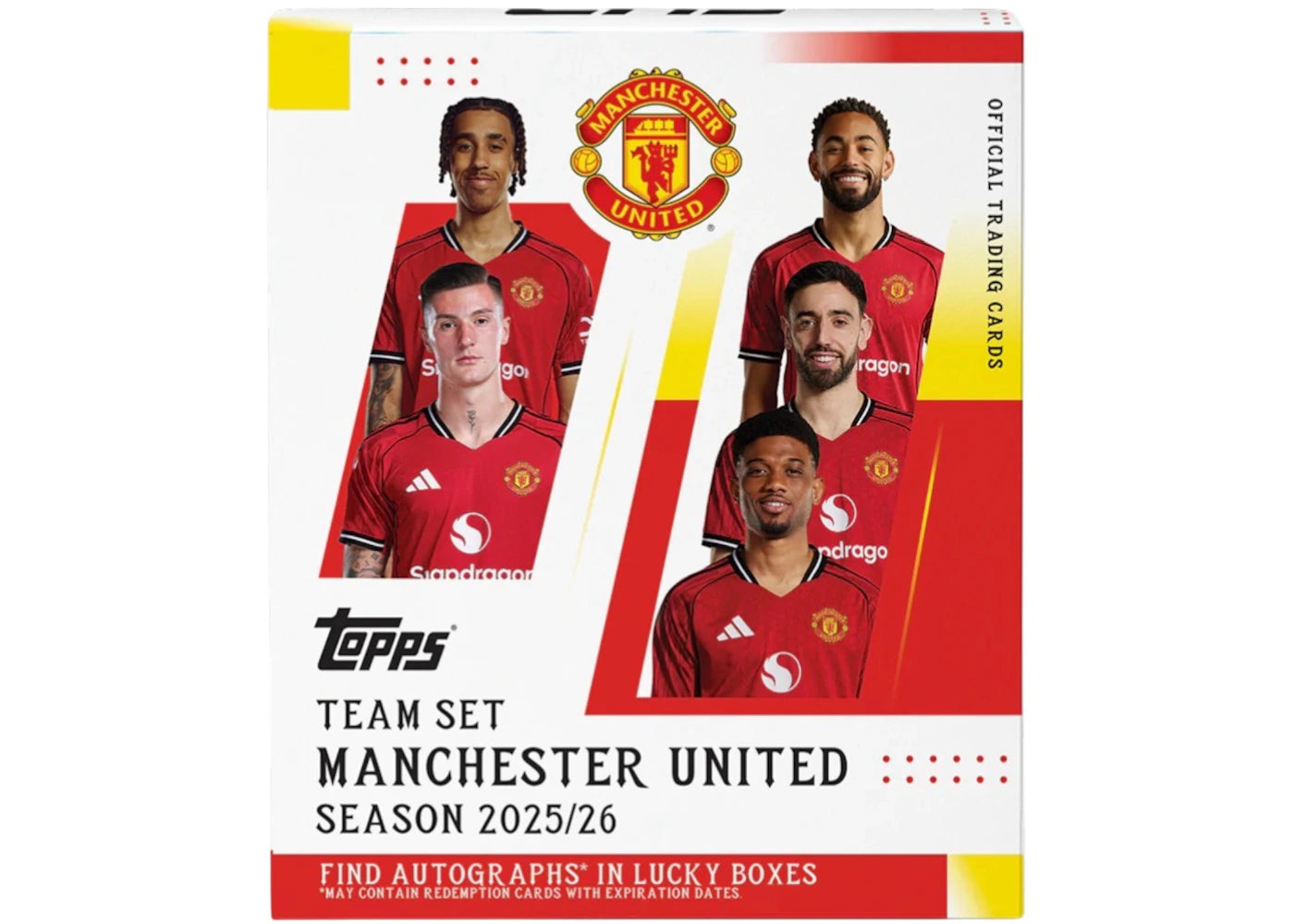 Topps Manchester United Hobby Box 2025-26 Topps Team Set -1