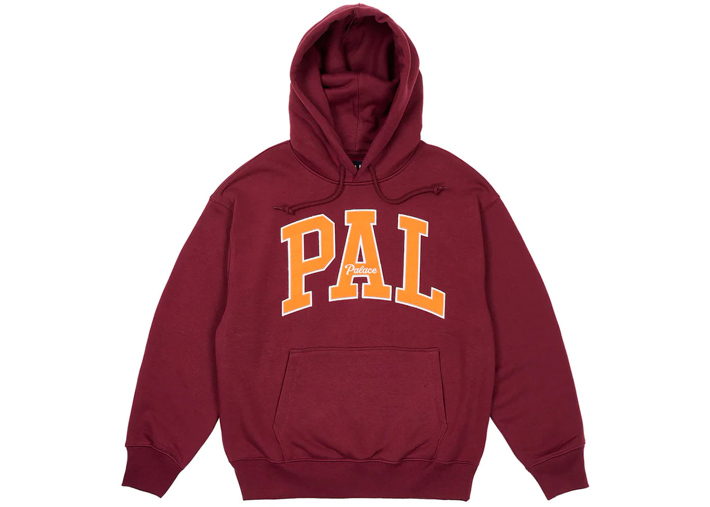Palace x Gap Hood Burgundy -1