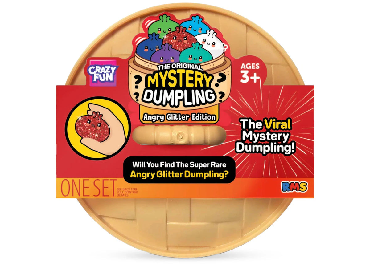 Squishy Bun The Original Mystery Squishy Dumpling (Angry Glitter Dumpling Edition) Blind Box -1