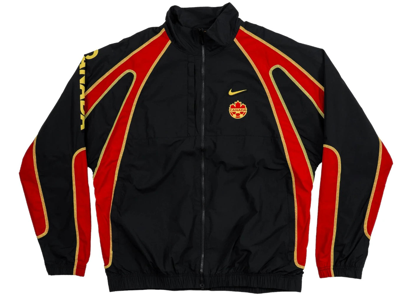 Nike x NOCTA Canada X2 World Cup 2026 Soccer O-Can Northstar Nylon Track Jacket Black -1