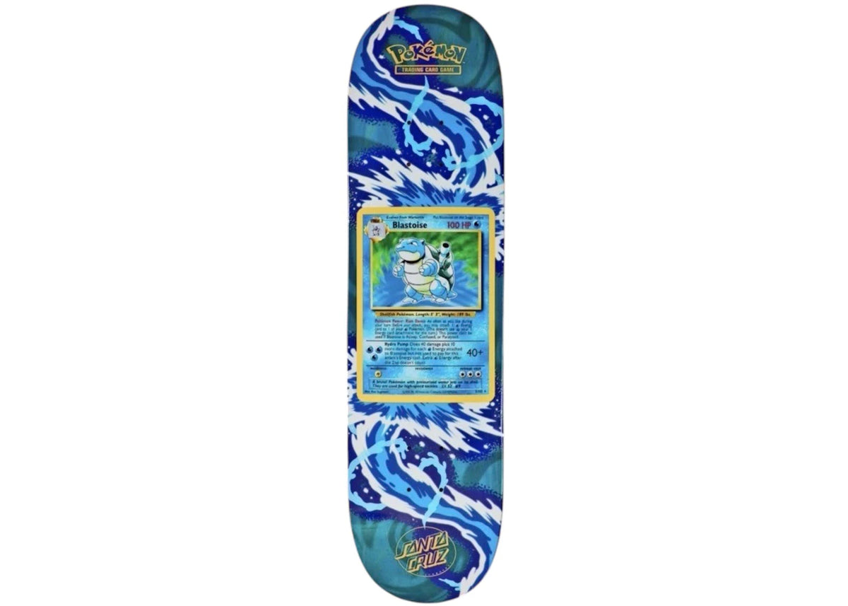 Santa Cruz Skateboards X Pokemon 2026 Skateboard Deck - Blastoise Edition -1