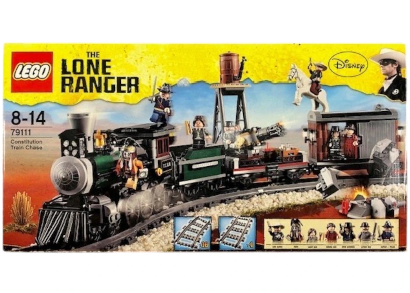 LEGO The Lone Ranger Constitution Train Chase Set 79111 -1