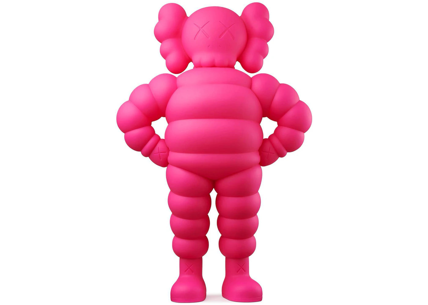KAWS Chum Vinyl Figure Pink (2022) -1