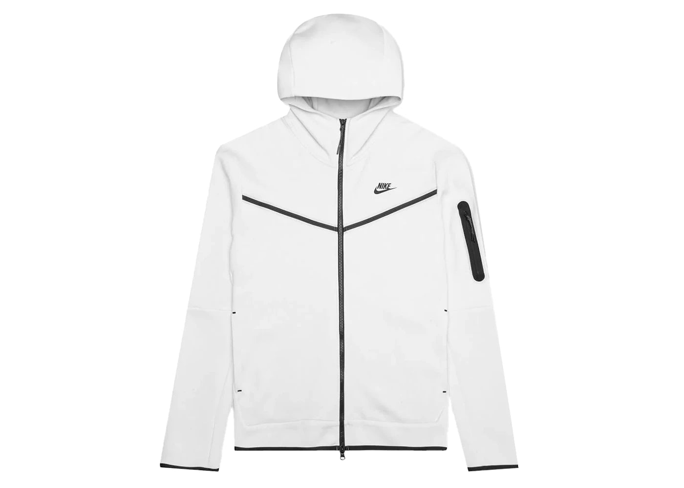 Nike Sportswear Tech Fleece Hoodie White/Black -1